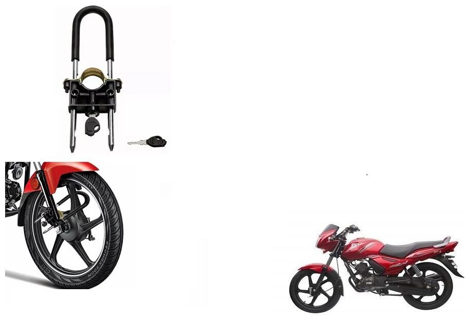

Skynex U-Type Bike Anti Theft Wheel Lock For TVS Star City
