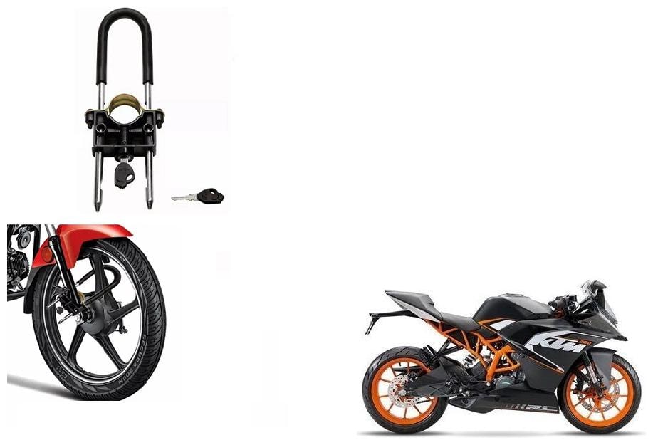 

Skynex U-Type Bike Anti Theft Wheel Lock For KTM RC 200