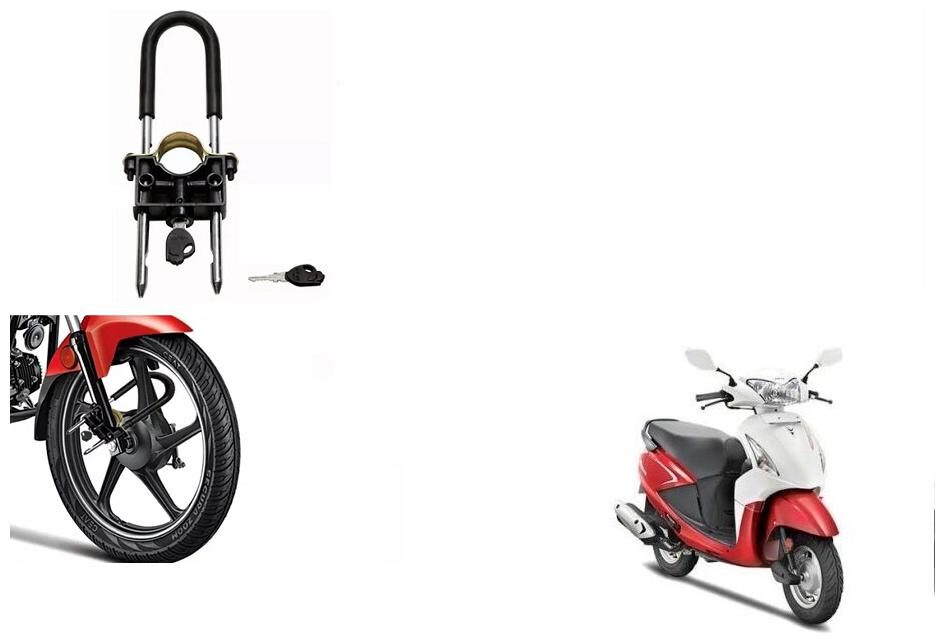 

Skynex U-Type Bike Anti Theft Wheel Lock For Hero Pleasure