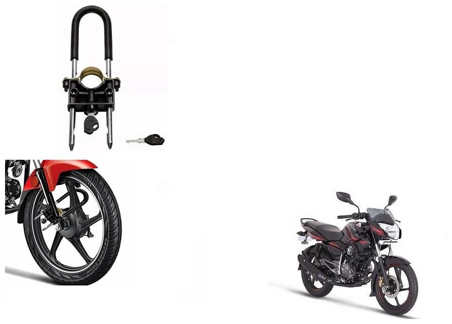 

Skynex U-Type Bike Anti Theft Wheel Lock For Bajaj Pulsar 135LS