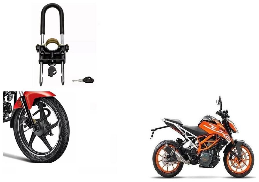 

Skynex U-Type Bike Anti Theft Wheel Lock For KTM Duke 200
