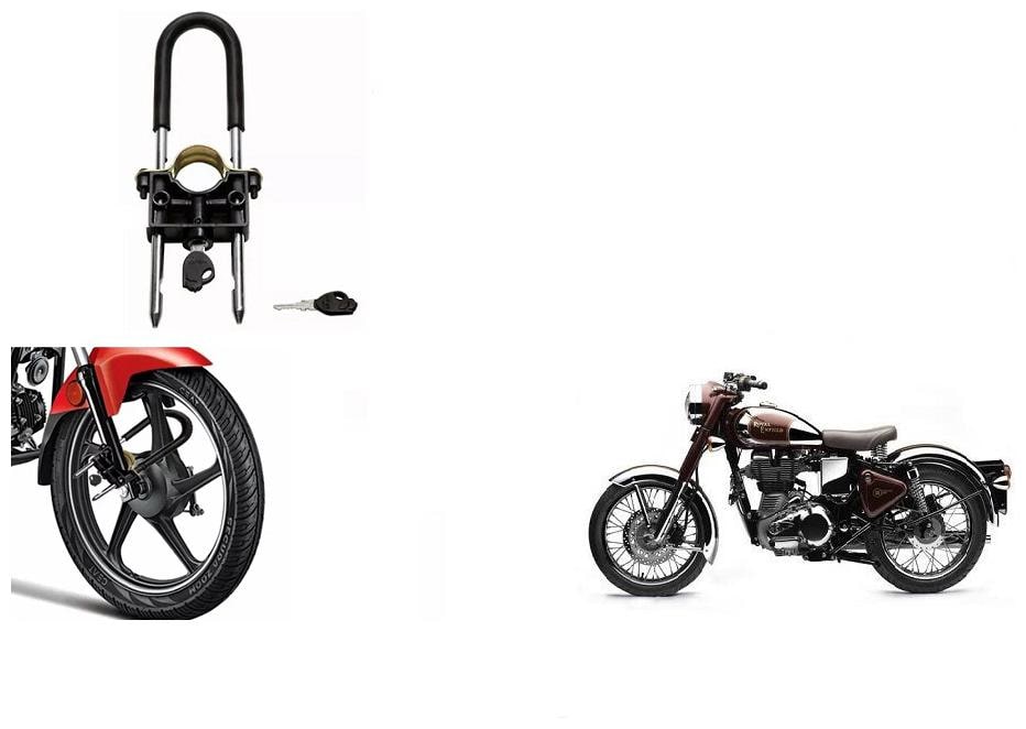

Skynex U-Type Bike Anti Theft Wheel Lock For Royal Enfield Sport