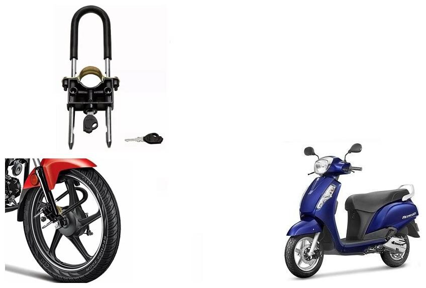 

Skynex U-Type Bike Anti Theft Wheel Lock For Suzuki Access 125
