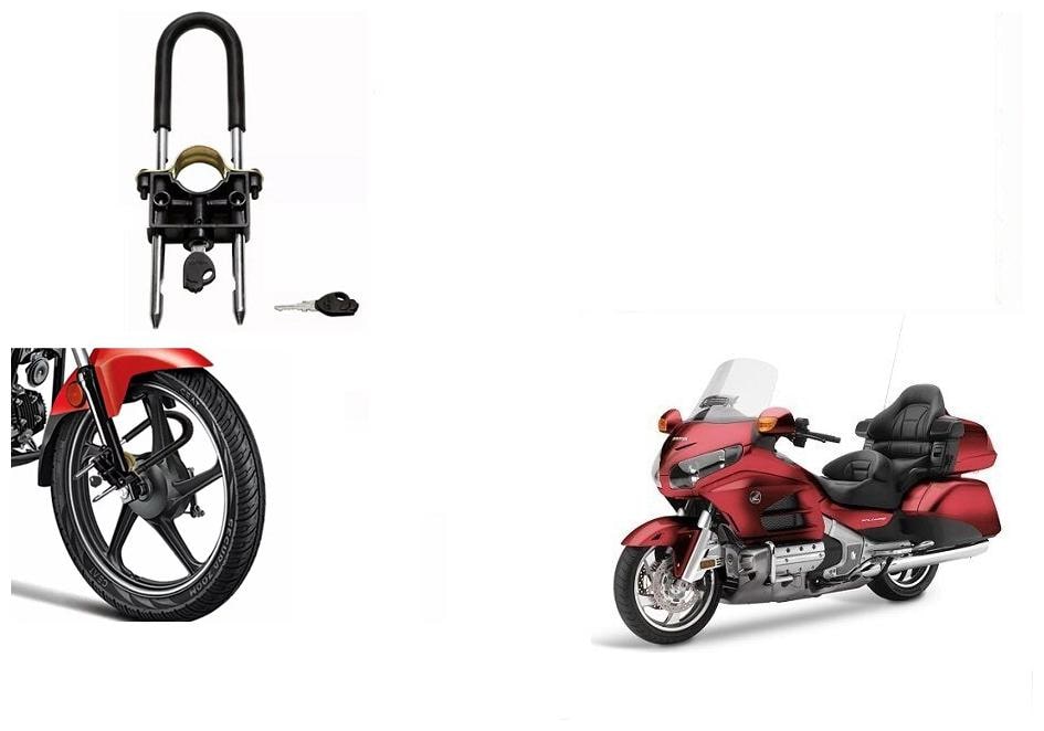 

Skynex U-Type Bike Anti Theft Wheel Lock For Honda Wego