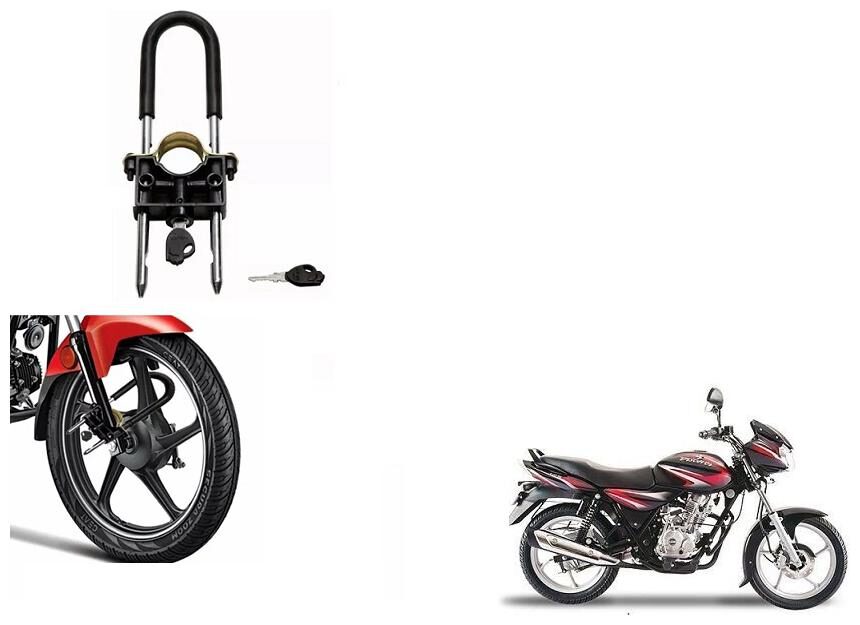 

Skynex U-Type Bike Anti Theft Wheel Lock For Bajaj Discover 125