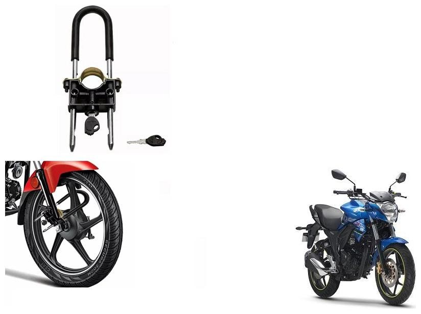 

Skynex U-Type Bike Anti Theft Wheel Lock For Suzuki GIXER