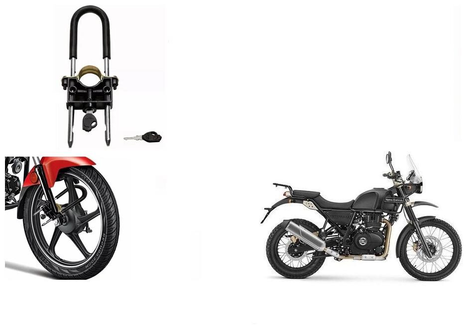 

Skynex U-Type Bike Anti Theft Wheel Lock For Royal Enfield HP2 SPORT