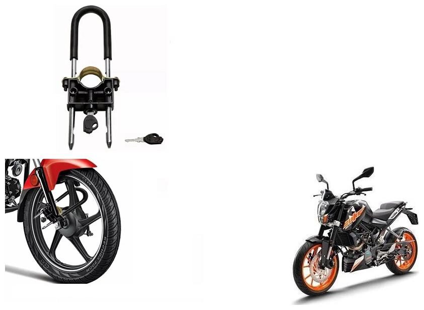 

Skynex U-Type Bike Anti Theft Wheel Lock For KTM Duke 200