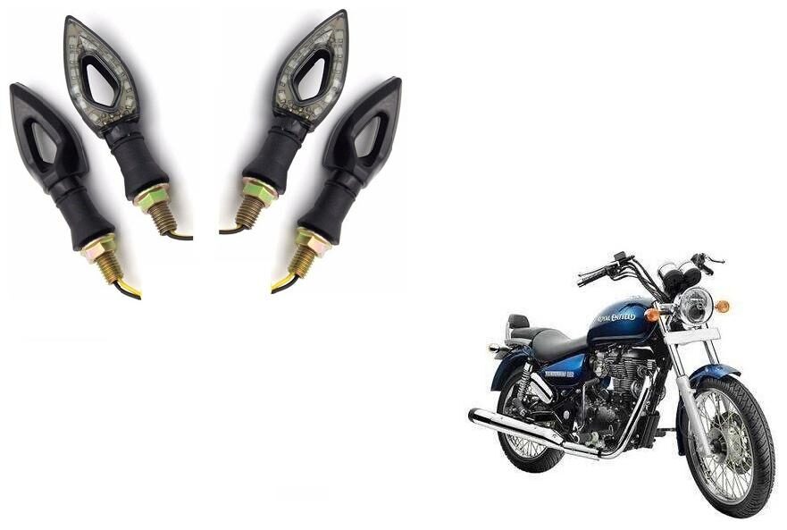 

Skynex Yellow Eye Indicators Set Of 4 For Royal Enfield Thunderbird 350