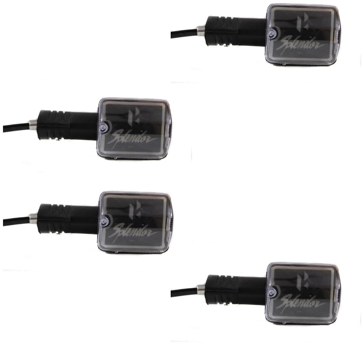 

Spidy Moto Front Rear LED Indicator Light for Splender All Bikes Set of 4