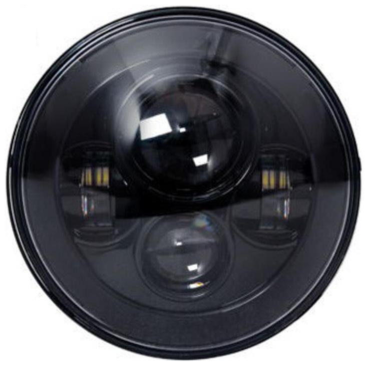 

Spidy Moto H4 Bullet Projector Daymaker LED Light Headlight Royal Enfield Twin