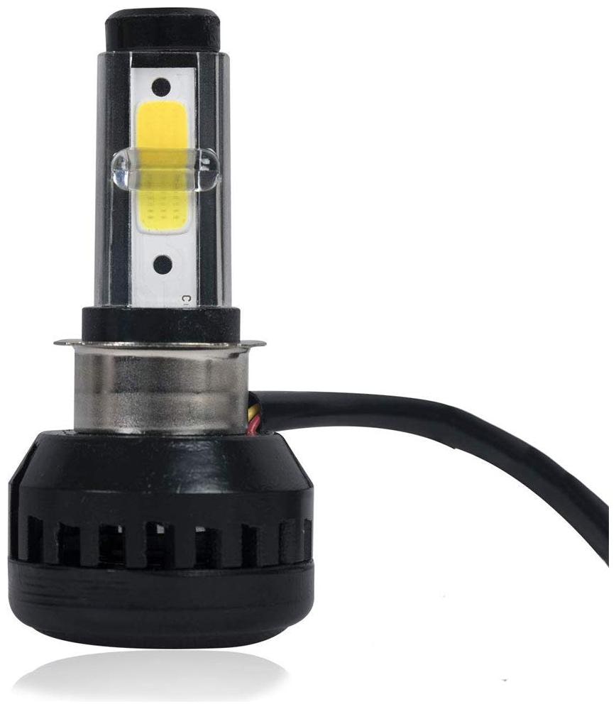 

Spidy Moto Headlight Bulb Fog Lamp Conversion Kit With Cool White Light For Car And Motorcycle Halogen Or HID Replacement