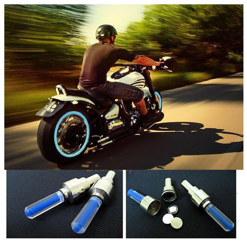 

STAR SHINE Bike Pencil Blue Set of 2 Tyre Led Motion Sensor Light For Bajaj PULSAR 200CC Double Seater-Set of 1