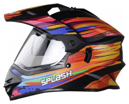 

Steelbird SB-42 BARGY Motorbike Helmet (Multi)