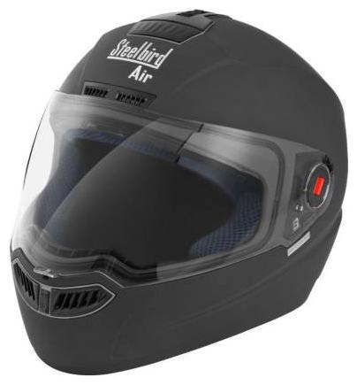 

Steelbird SBA 1 Classic Motorbike Helmet (Black)