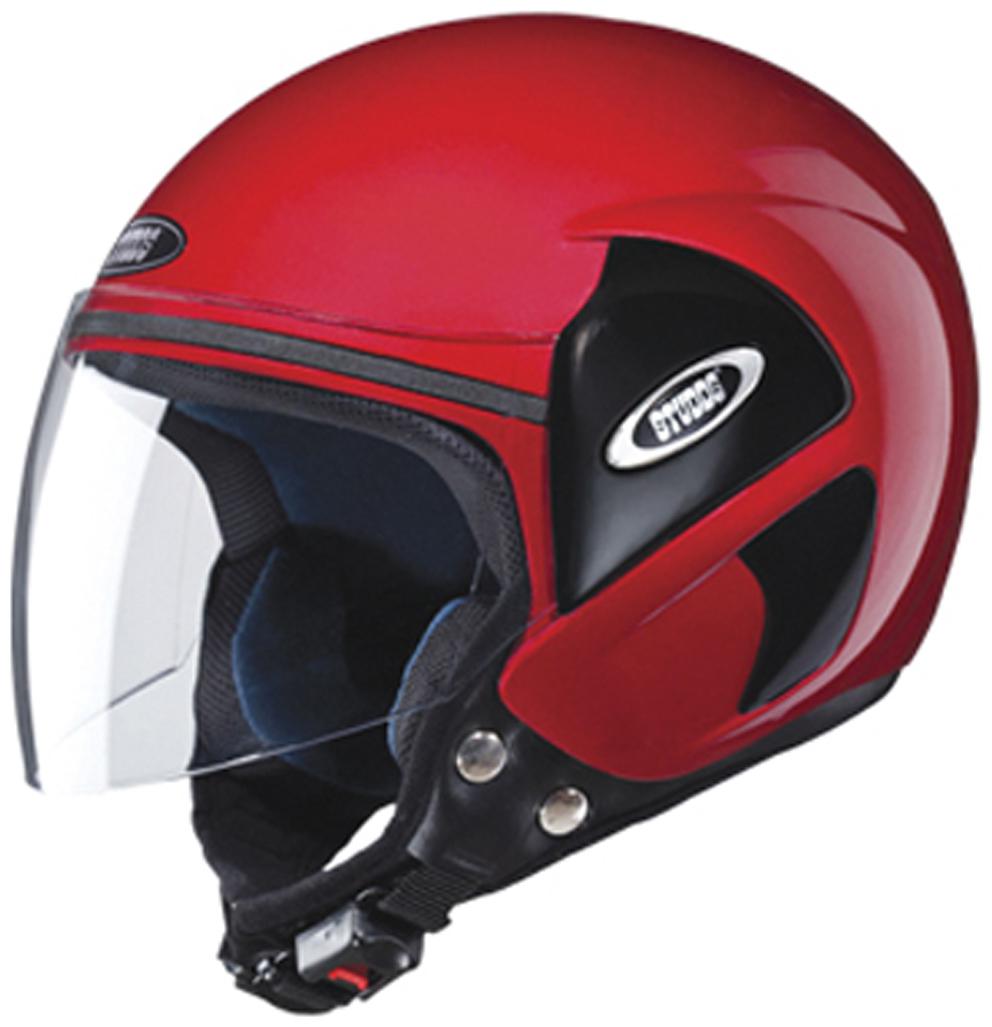 

Studds Cub Open Face Helmet Cherry Red