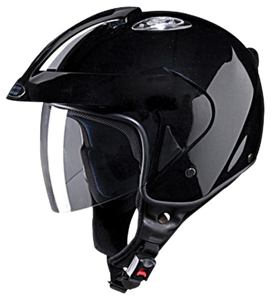Buy Studds Ks 1 Metro Open Face Helmet Black Online at Low Prices in