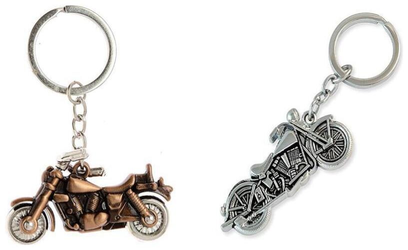 

Stylished Key Chains Combo (Pack of 2) Metal Keychain Gift for friends family etc