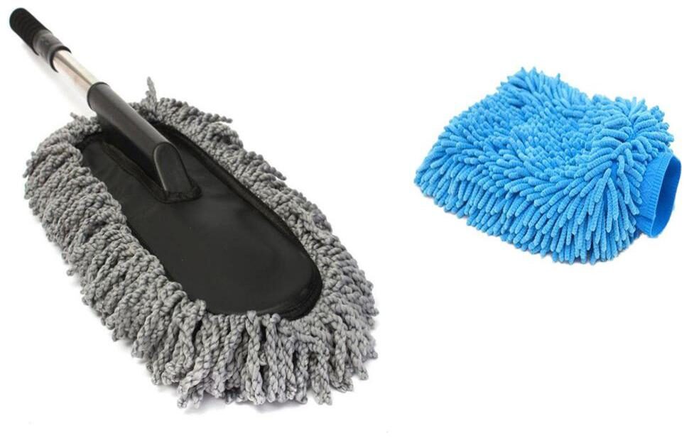 

SUPER FLAT DUSTER WITH HAND GLOVE