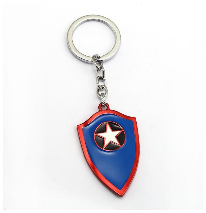 

Superhero Infinity wars C America Color 3d metal logo