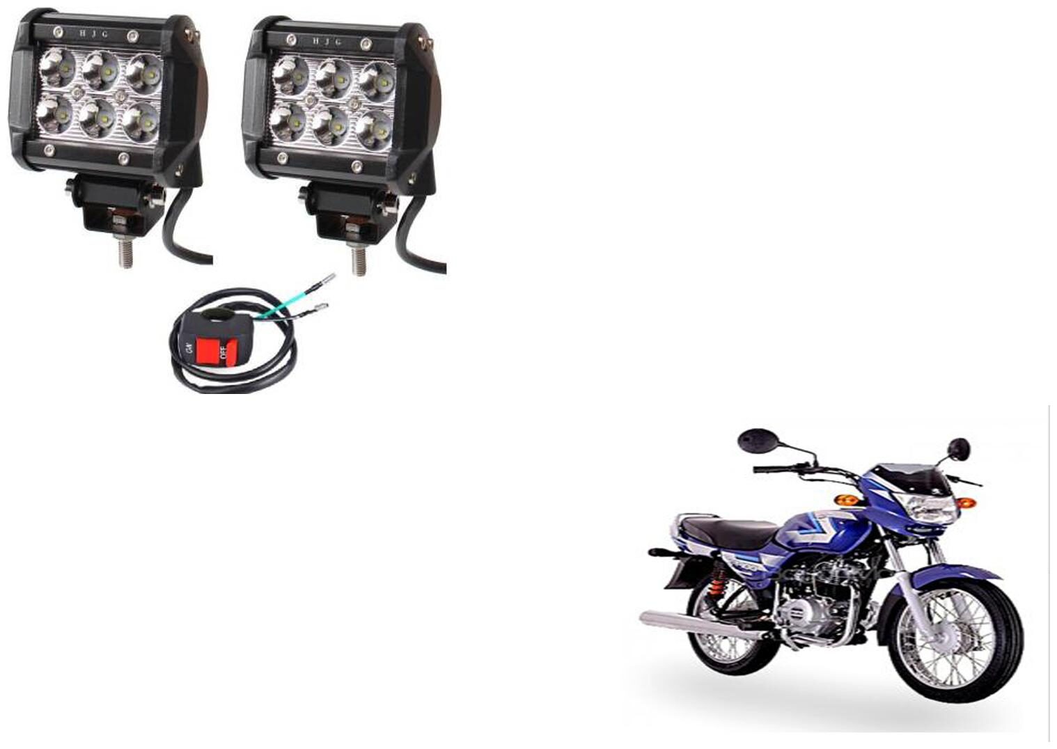 

Take Care 6 Led Fog Light For Bike Decoration (White)
