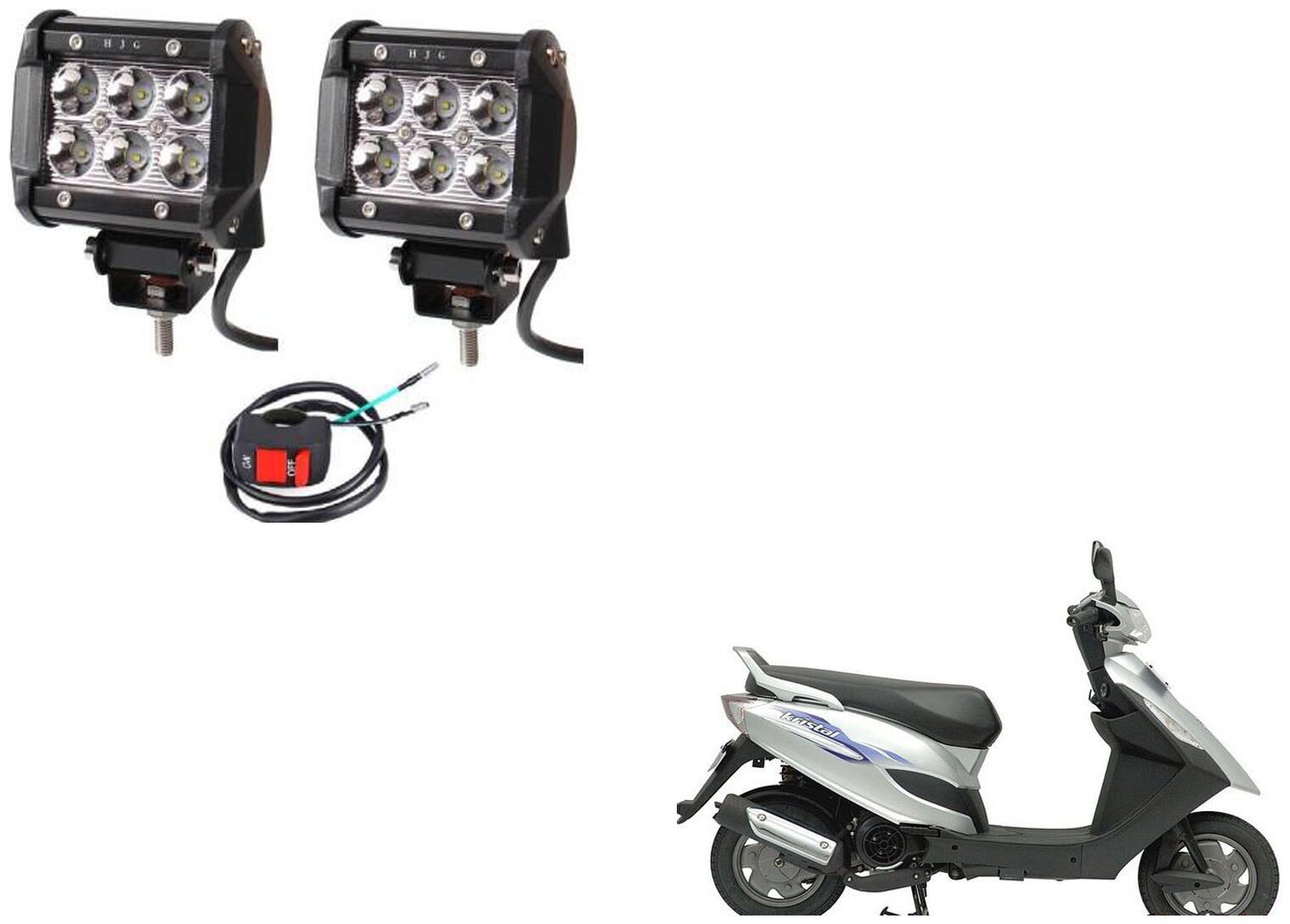 

Take Care 6 Led Fog Light For Bike Decoration (White)