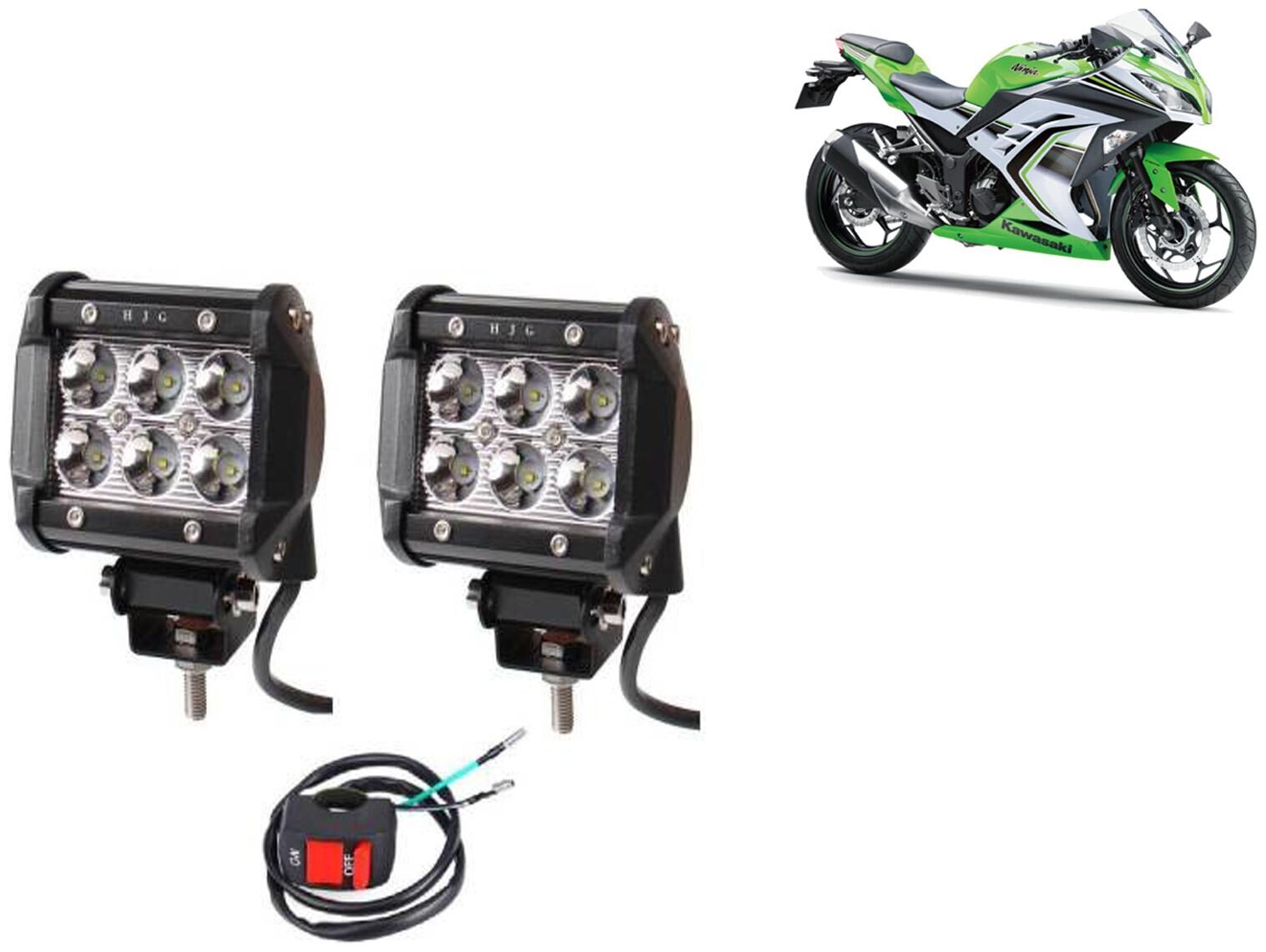 

Take Care 6 Led Fog Light For Bike Decoration (White)