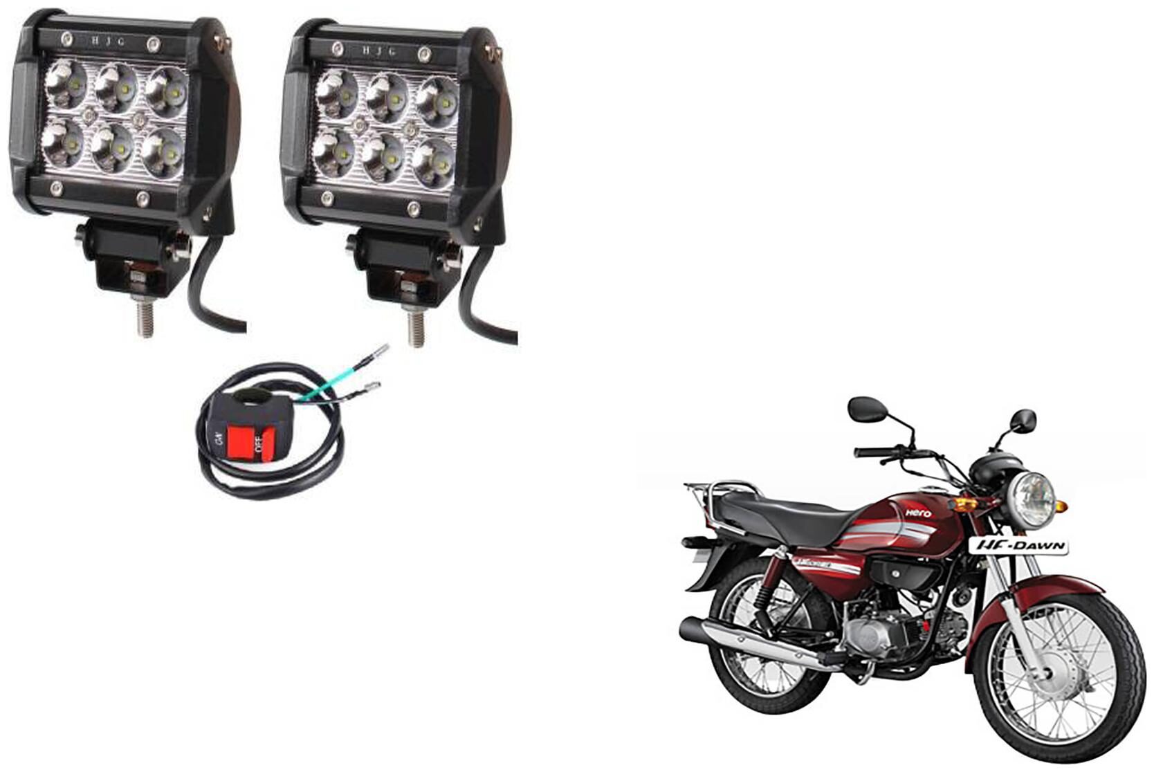 

Take Care 6 Led Fog Light For Bike Decoration (White)