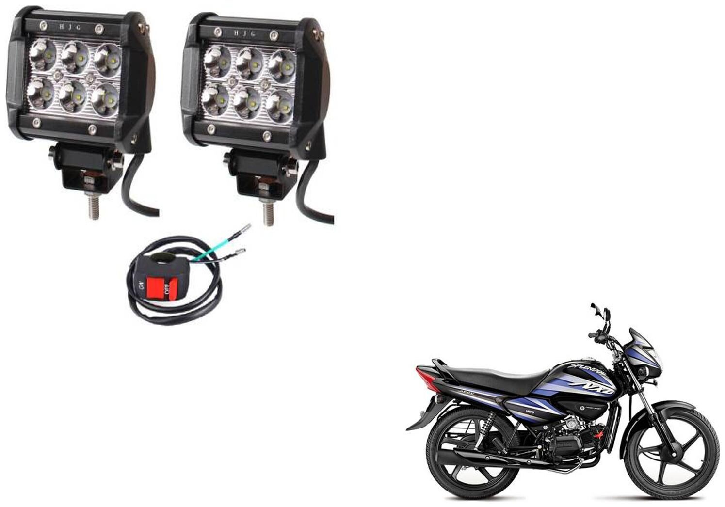 

Take Care 6 Led Fog Light For Bike Decoration (White)