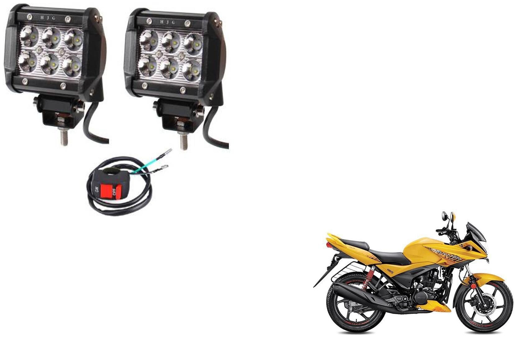 

Take Care 6 Led Fog Light For Bike Decoration (White)