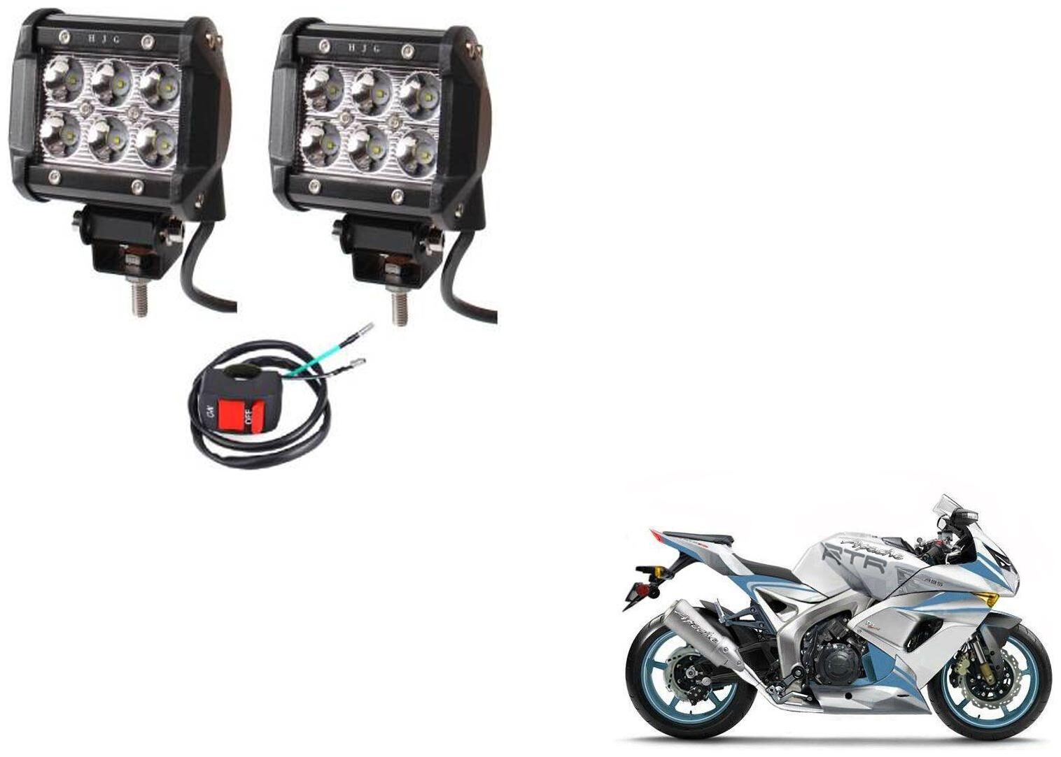 

Take Care 6 Led Fog Light For Bike Decoration (White)