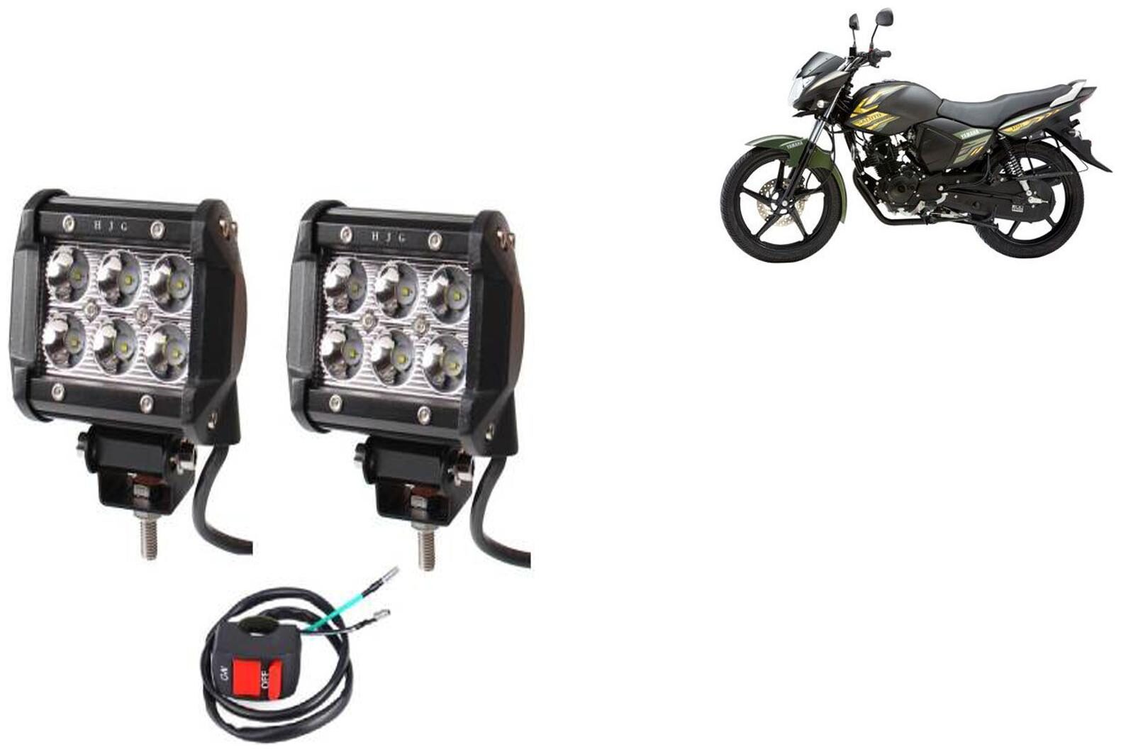 

Take Care 6 Led Fog Light For Bike Decoration (White)