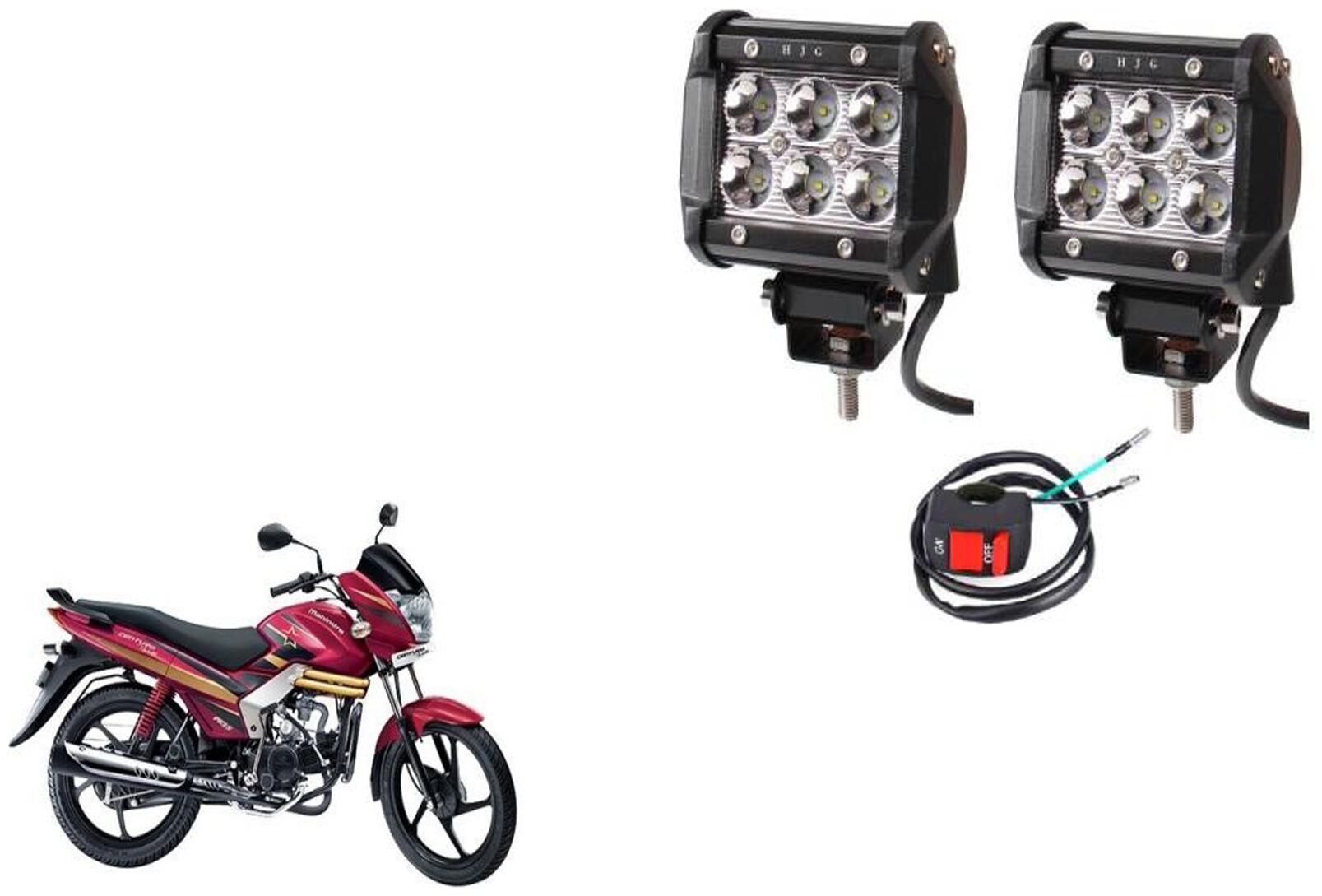 

Take Care 6 Led Fog Light For Bike Decoration (White)