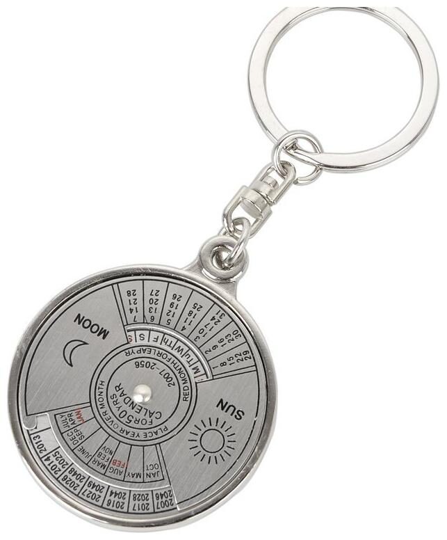 

TCA 50 year calendar key chain
