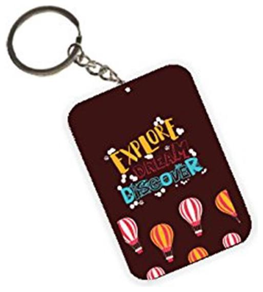 

The Crazy Me - Explore Dream Discover Key Chain