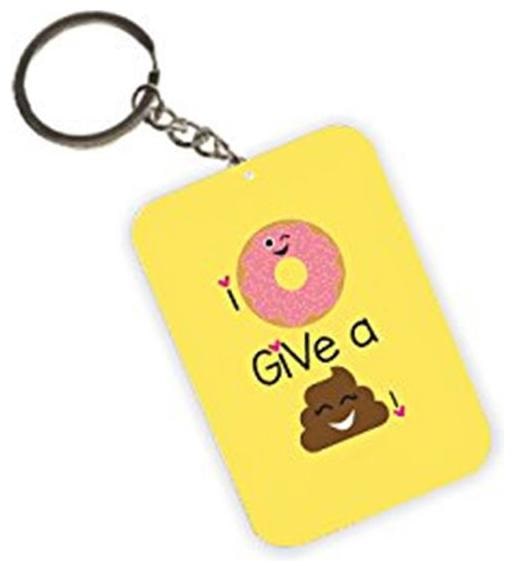 

The Crazy Me - I don t give a shit Key Chain
