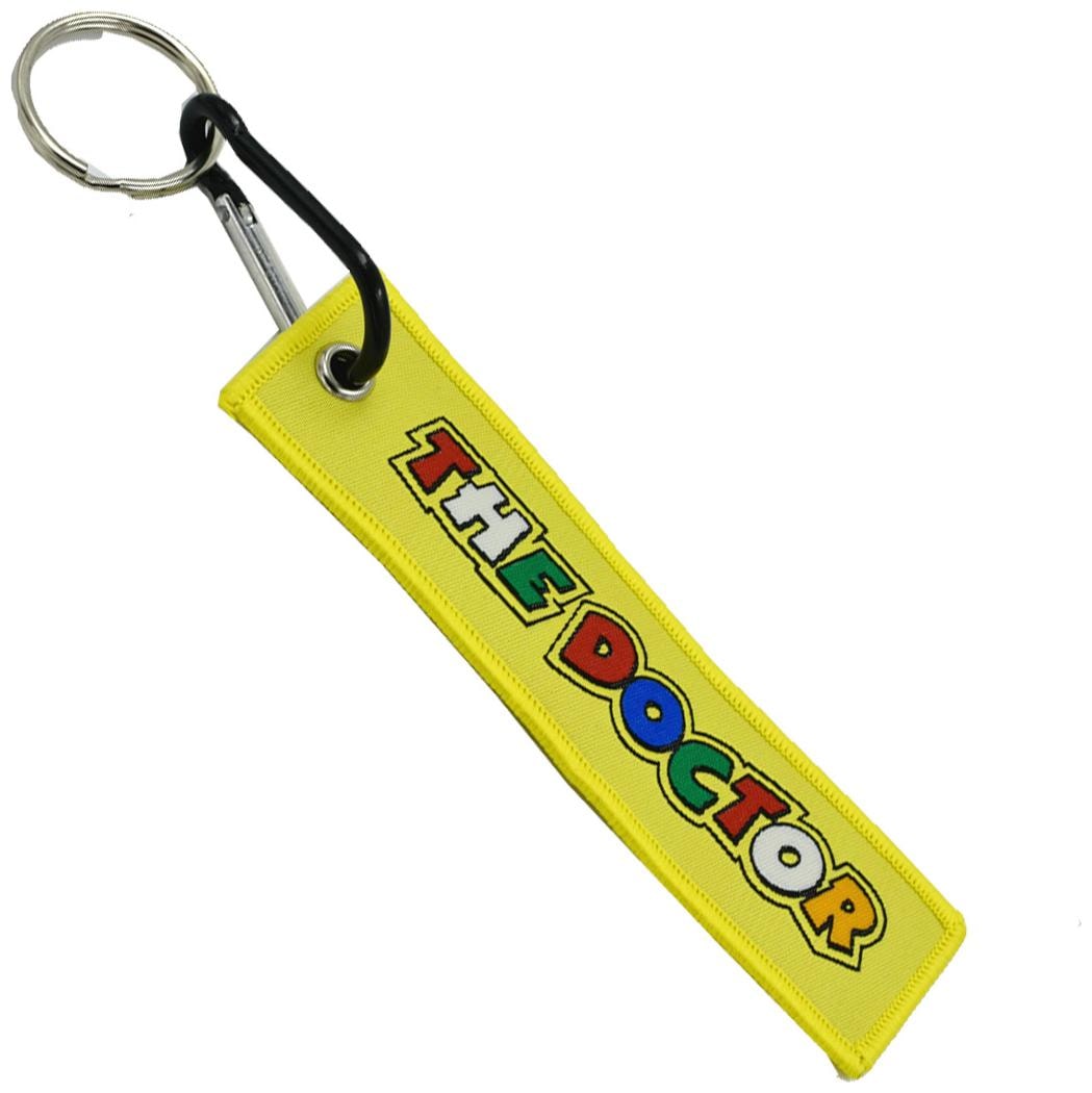 

The Doctor orignal Yellow Quality Fabric universal Key Ring Key Chain