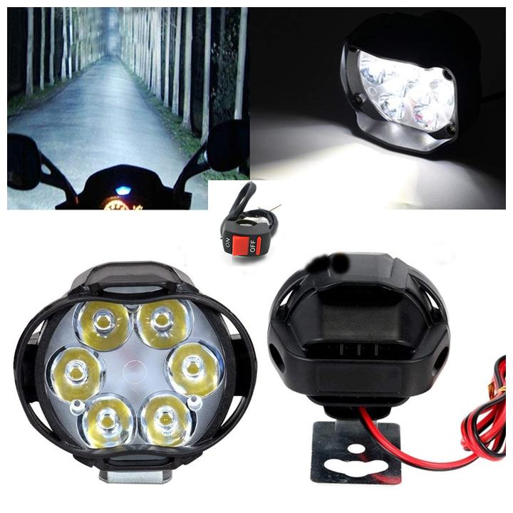 

THE ONE CUSTOM 6 Led Small Circle Motorcycle Light Bike Fog LA Light - 2 Pc FOR BAJAJ CT100