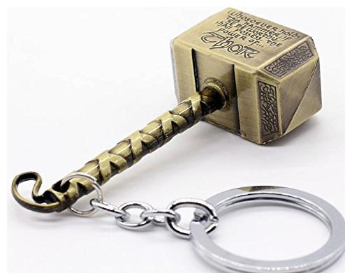 

Thor Hammer Marvel Avengers Superhero Metal Ring Key Chain