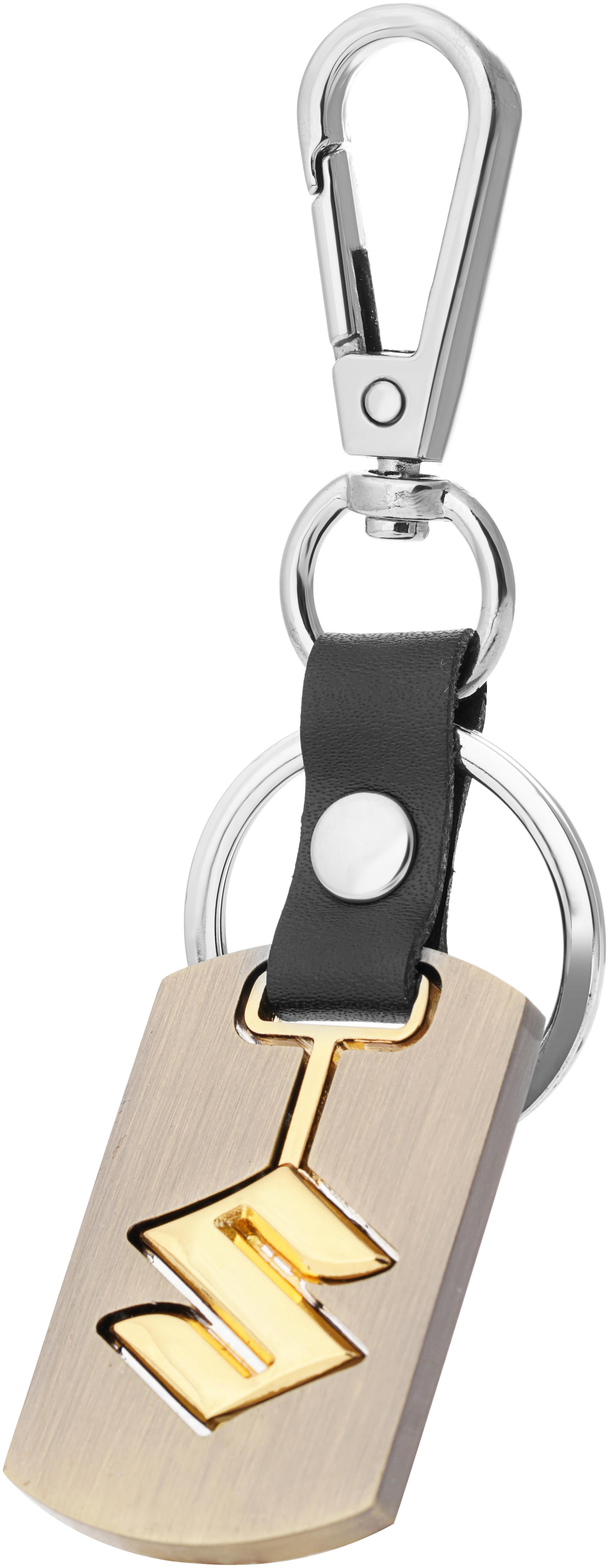 

Three Shades Maruti Stylish Golden Colour Logo Keychain