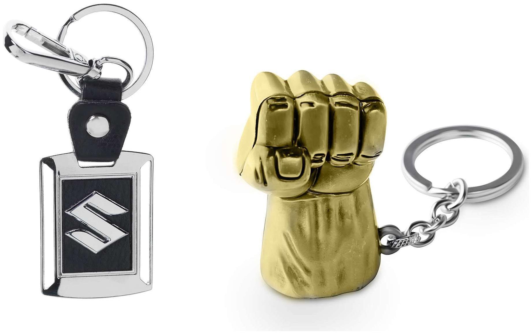 

Three Shades Hulk Keychain Maruti Suzuki Leather Keychain