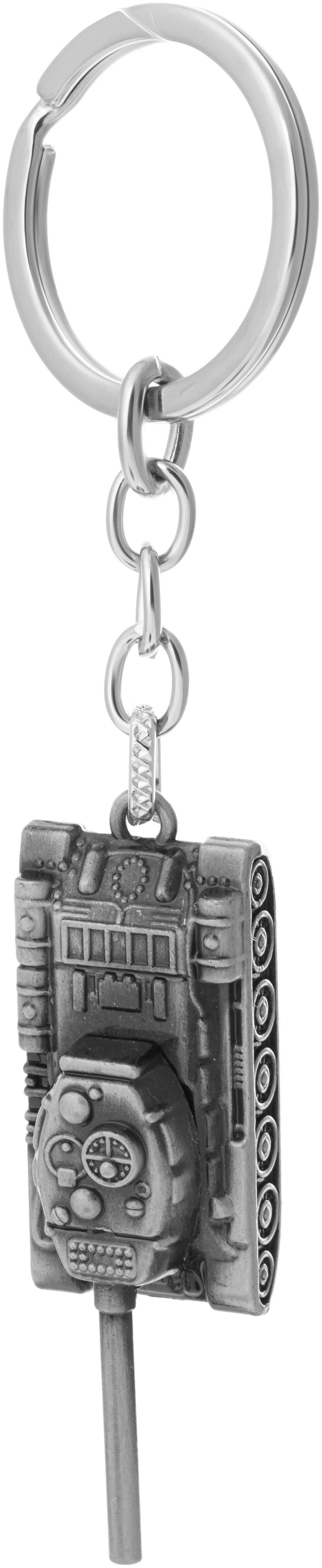 

Three Shades PUBG Keychain Gasoline Player Tank Silver Keyring Key Chain