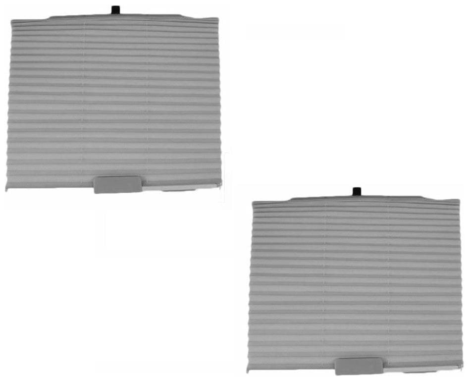 Buy True Vision Car Folding Curtain Sunshades Set Of 2 Grey For
