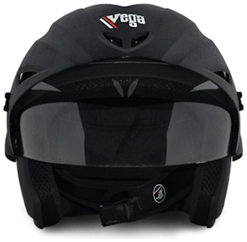 Buy Vega Cruiser W/P Open Face Helmet Dull Black Online at Low Prices