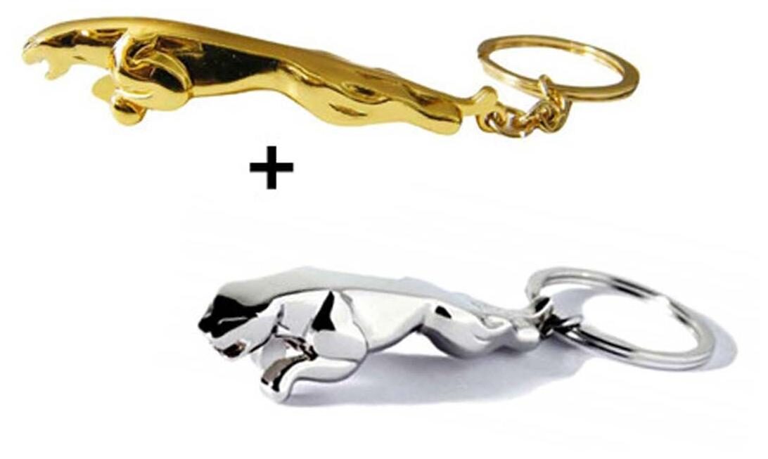 

Vheelocity Silver Jaguare Keychain Golden Jaguare Keychain