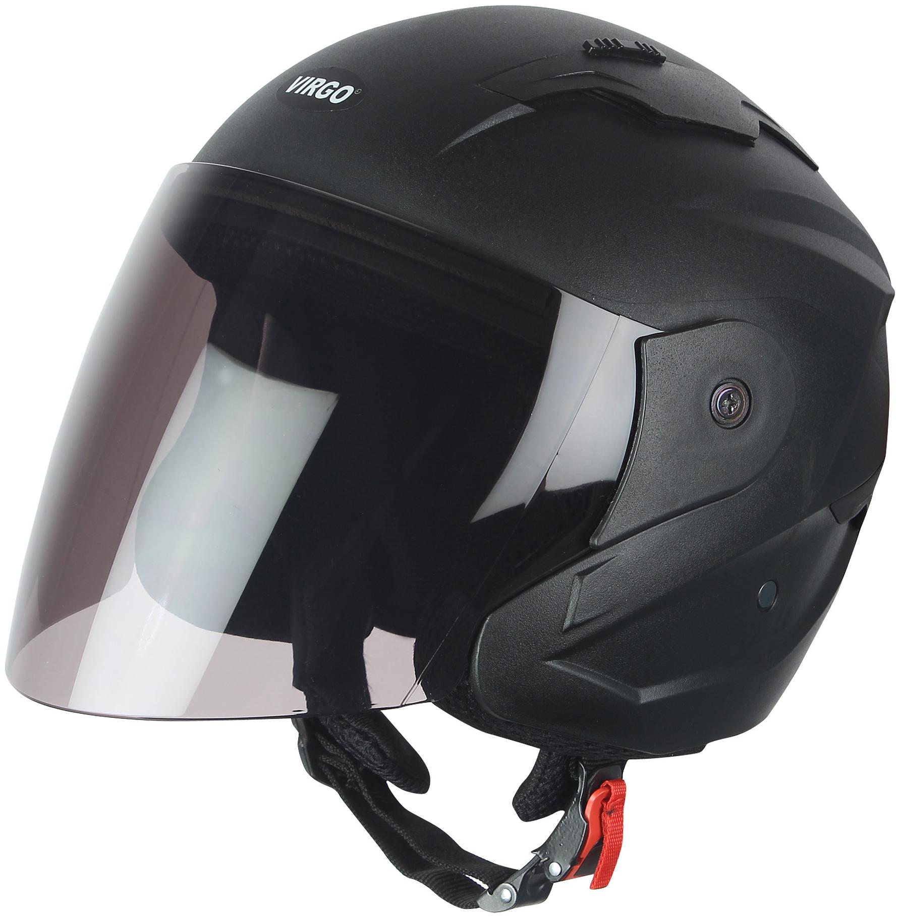 

Virgo No 1 Helmet Xr Color Black Matt Finish Visor Color Tinted