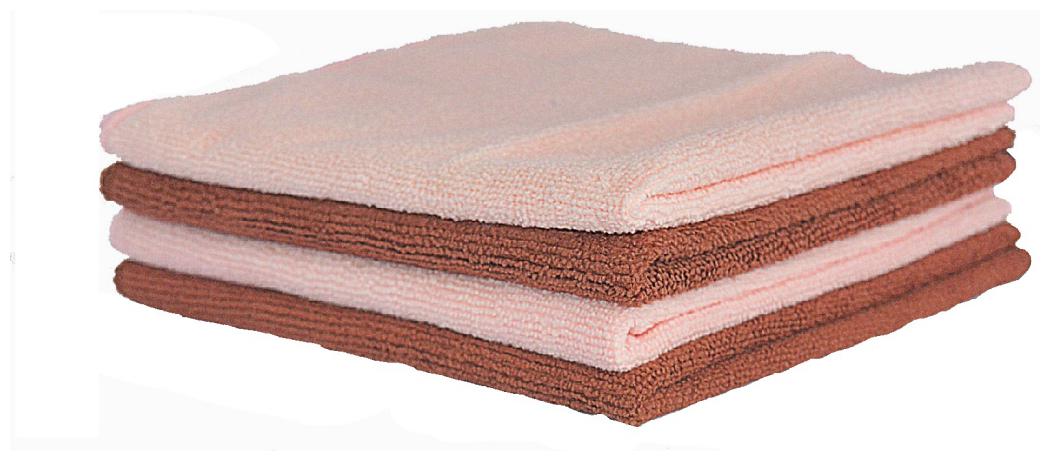 

VRT Microfiber Cloth used for Cleaning and Dusting - Kitchen Washroom Cars and Bikes - Pack of 4
