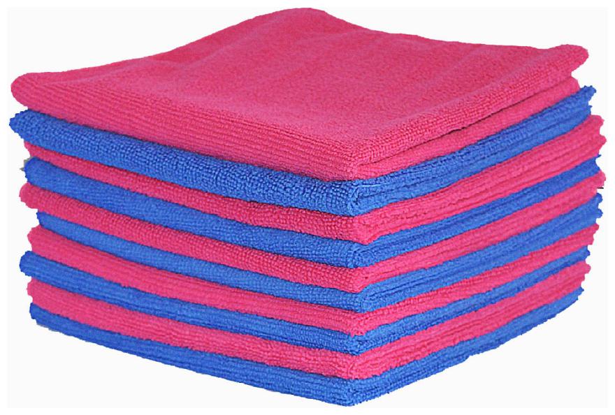 

VRT Microfiber Cloth used for Cleaning and Dusting - Kitchen Washroom Cars and Bikes - Pack of 10