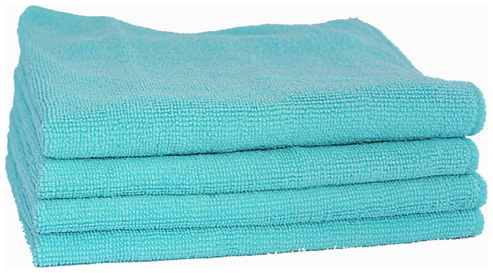 

VRT Microfiber Cloth used for Cleaning Dusting and Polishing - Kitchen Washroom Cars and Bikes - Pack of 4