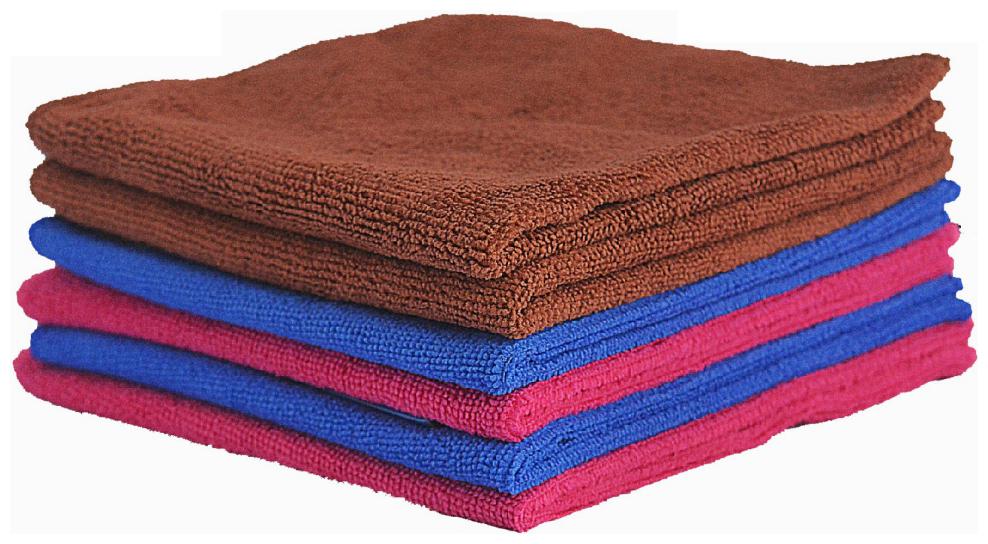 

VRT Microfiber Cloth used for Cleaning and Dusting - Kitchen Washroom Cars and Bikes - Pack of 6